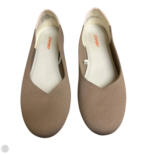 Shoes Flats By Jsport In Taupe, Size: 8.5