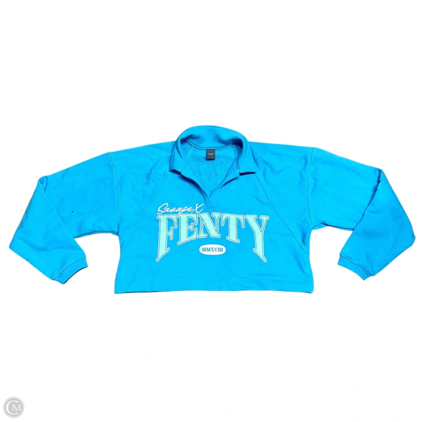 Sweatshirt Collar By Savage X Fenty In Blue, Size: Xs