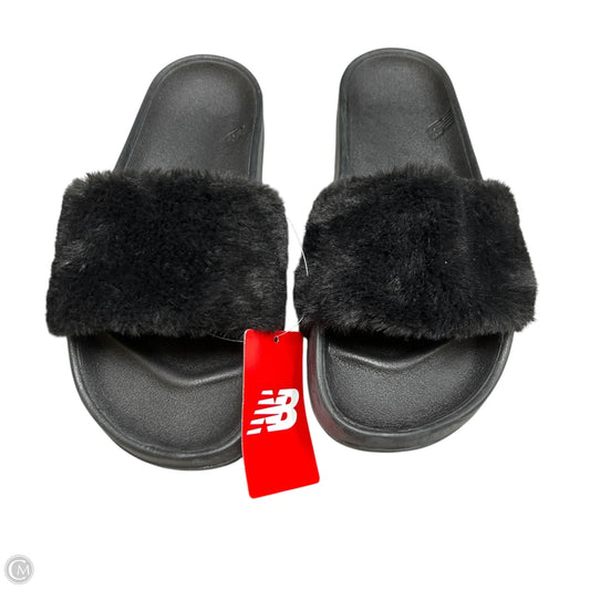 Sandals Flats By New Balance In Black, Size: 9