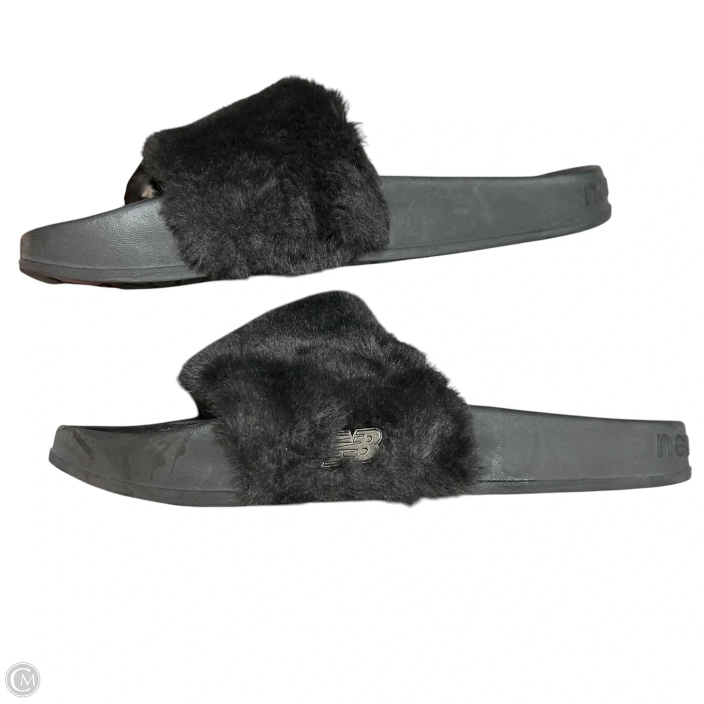 Sandals Flats By New Balance In Black, Size: 9