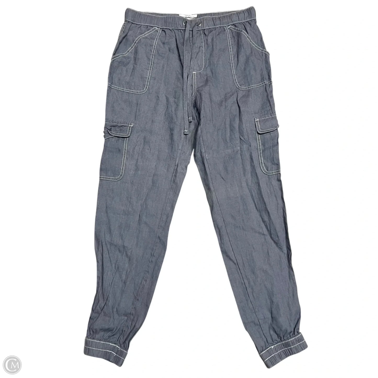 Pants Joggers By Nicole Miller In Grey, Size: M