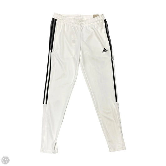 Pants Joggers By Adidas In Black & White, Size: S