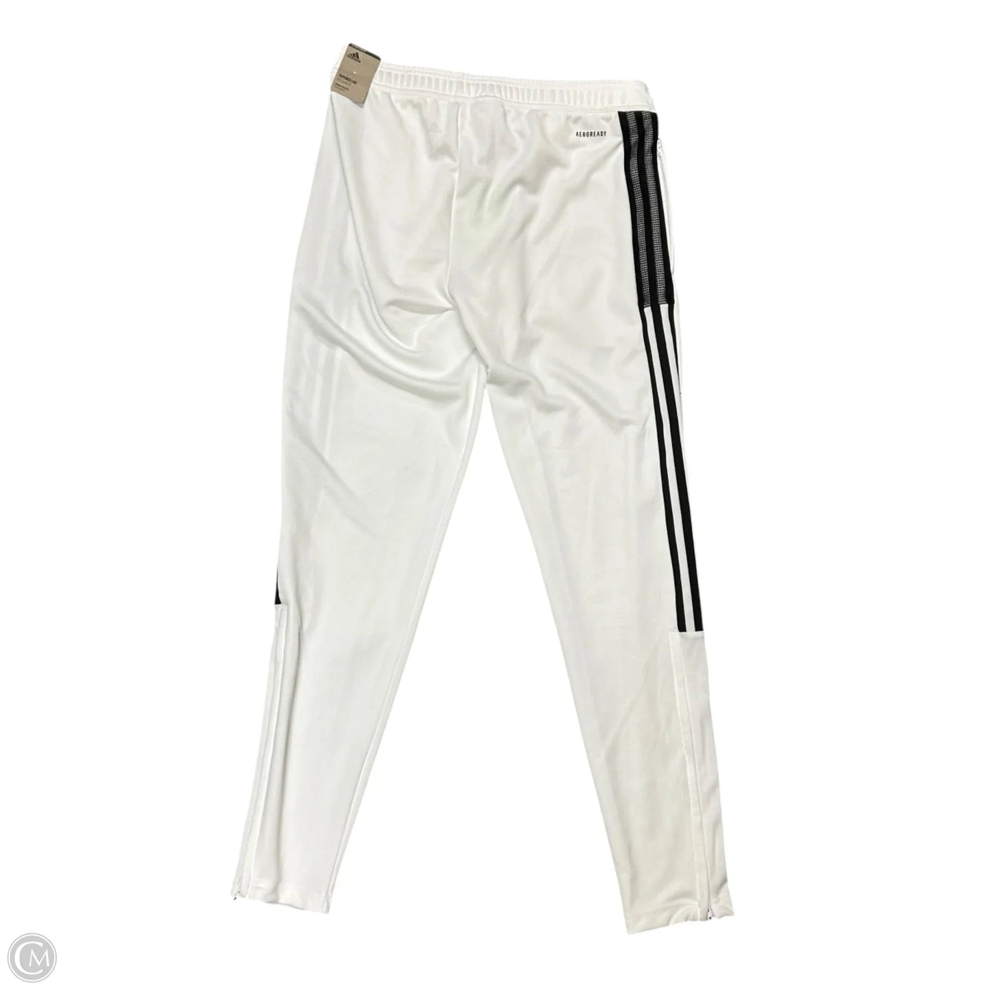 Pants Joggers By Adidas In Black & White, Size: S