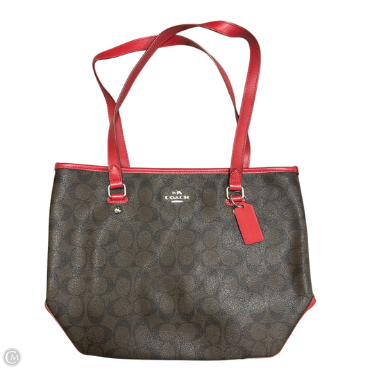 Handbag Designer By Coach, Size: Medium