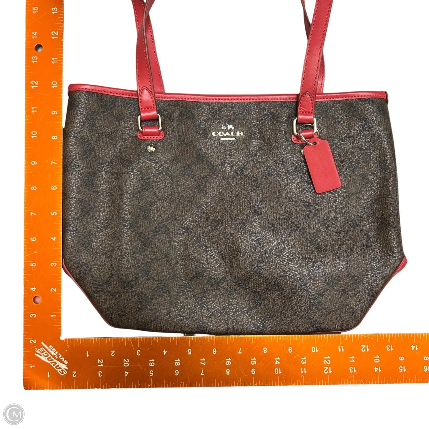 Handbag Designer By Coach, Size: Medium