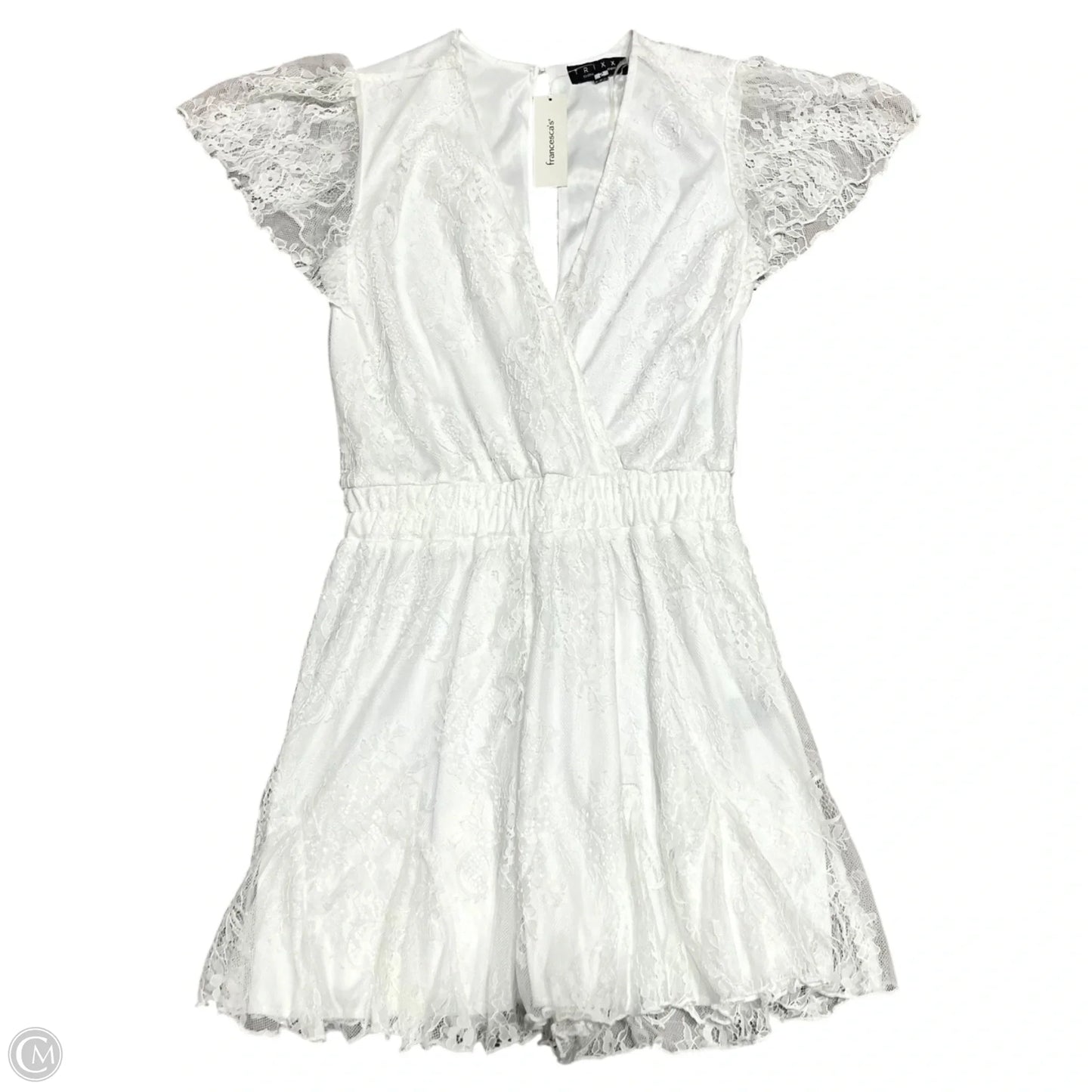 Romper By Trixxi In Cream, Size: S