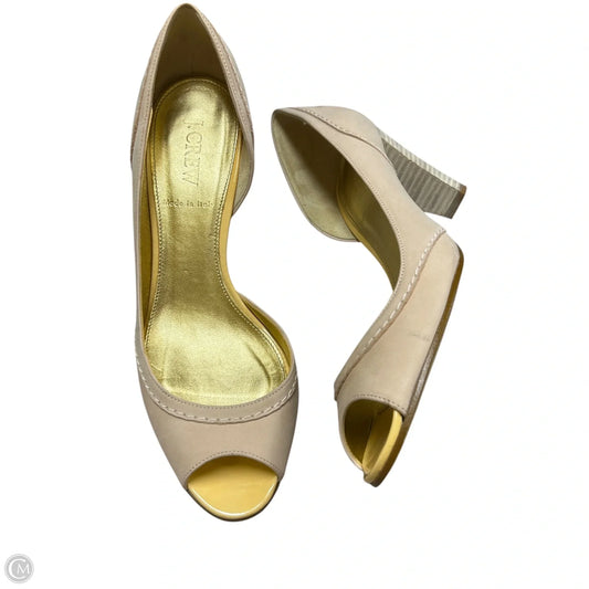 Sandals Heels Block By J. Crew In Pink, Size: 7.5