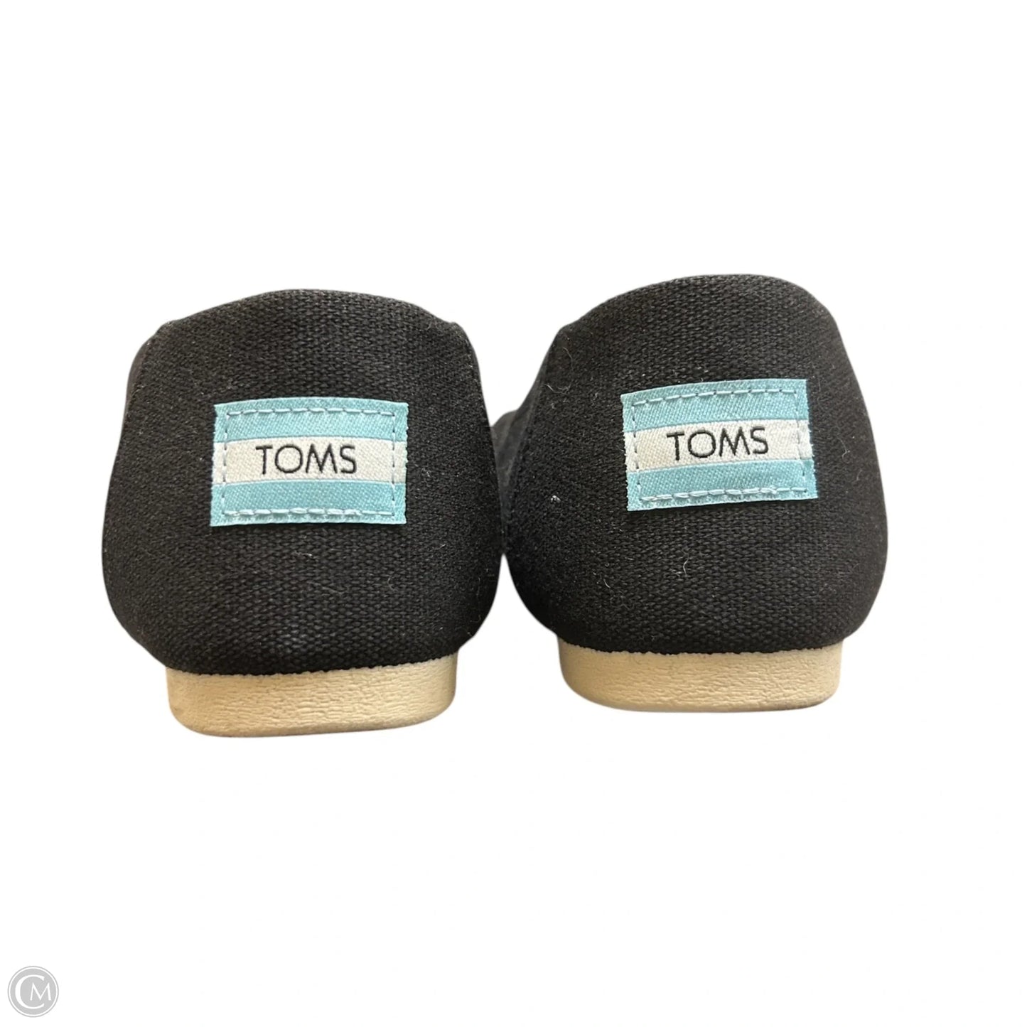 Shoes Flats By Toms In Black, Size: 5.5