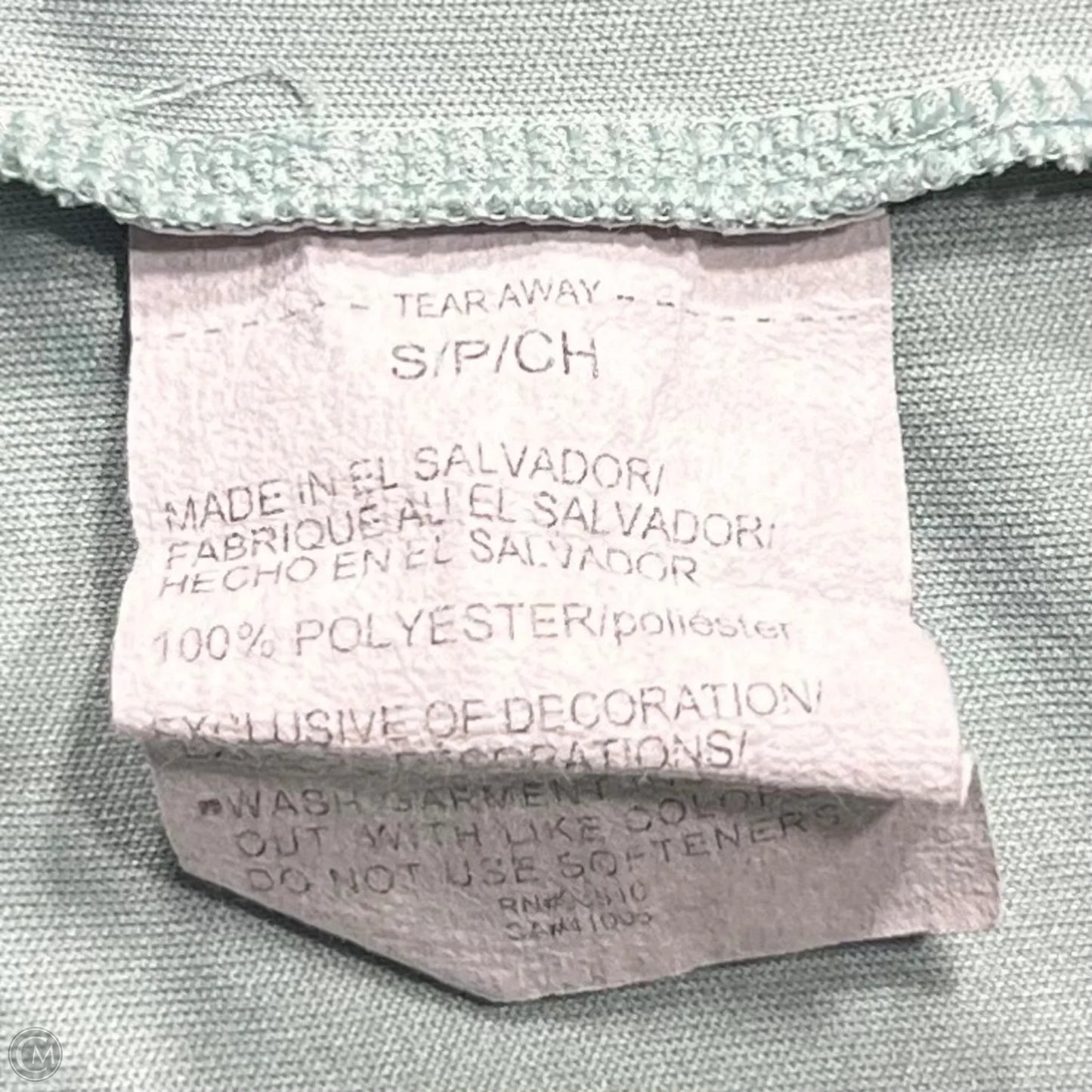 Athletic Top Short Sleeve By Under Armour In Blue, Size: S