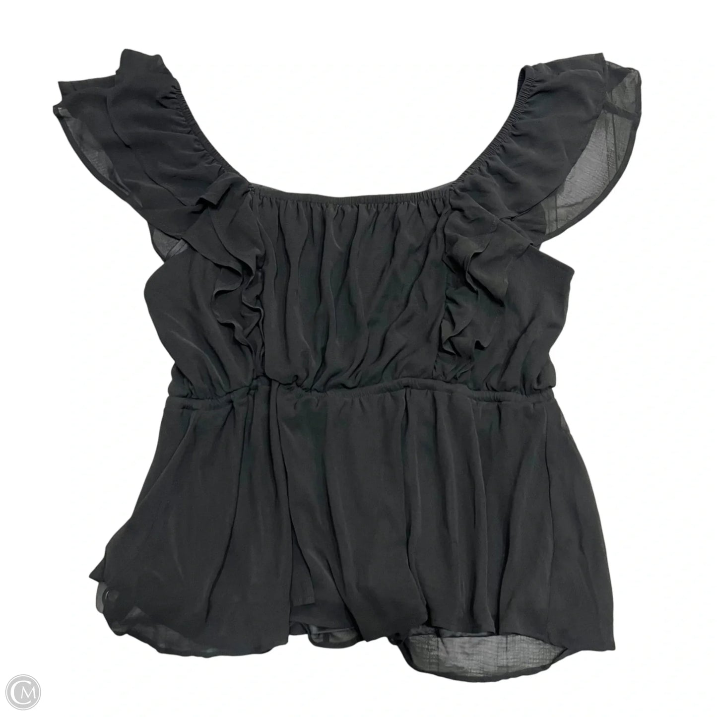 Top Short Sleeve By Torrid In Black, Size: 2x