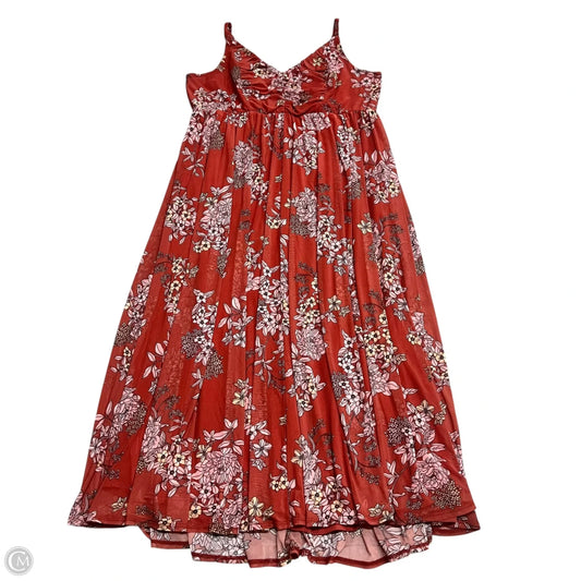 Dress Casual Maxi By Torrid In Red, Size: 2x