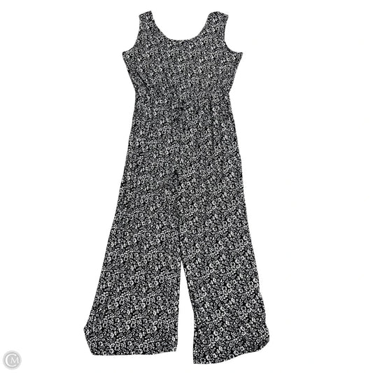 Jumpsuit By Forever Rose In Black & White, Size: 3x