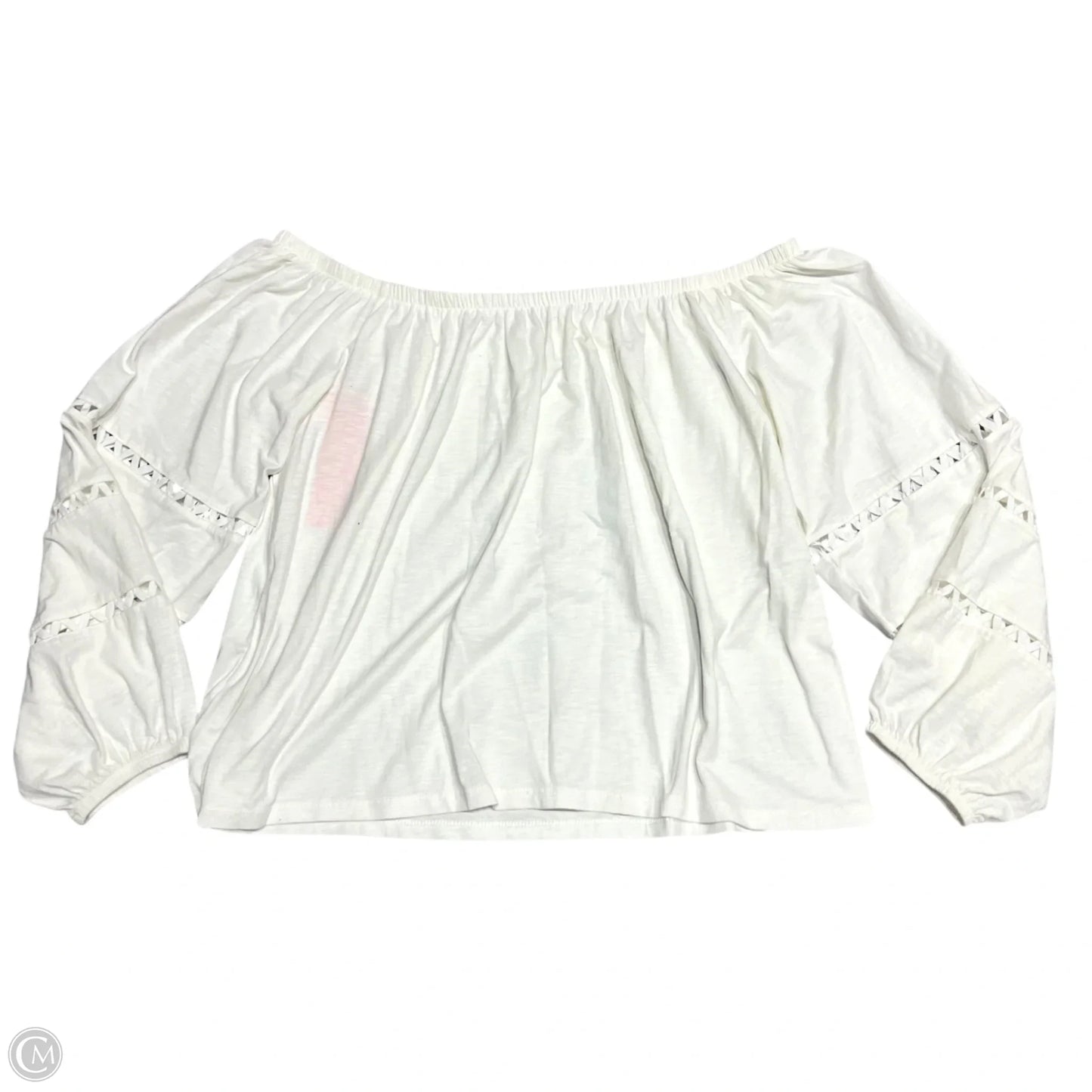 Top Long Sleeve Designer By Lilly Pulitzer In Cream, Size: Xl