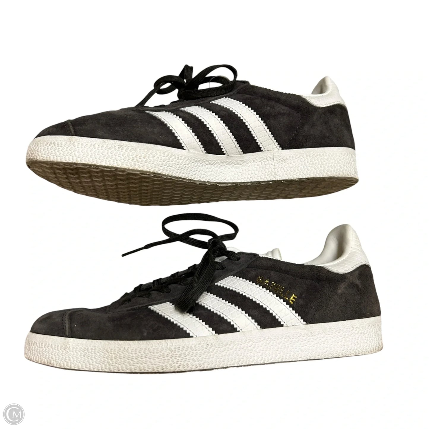 Shoes Sneakers By Adidas In Grey & White, Size: 6.5