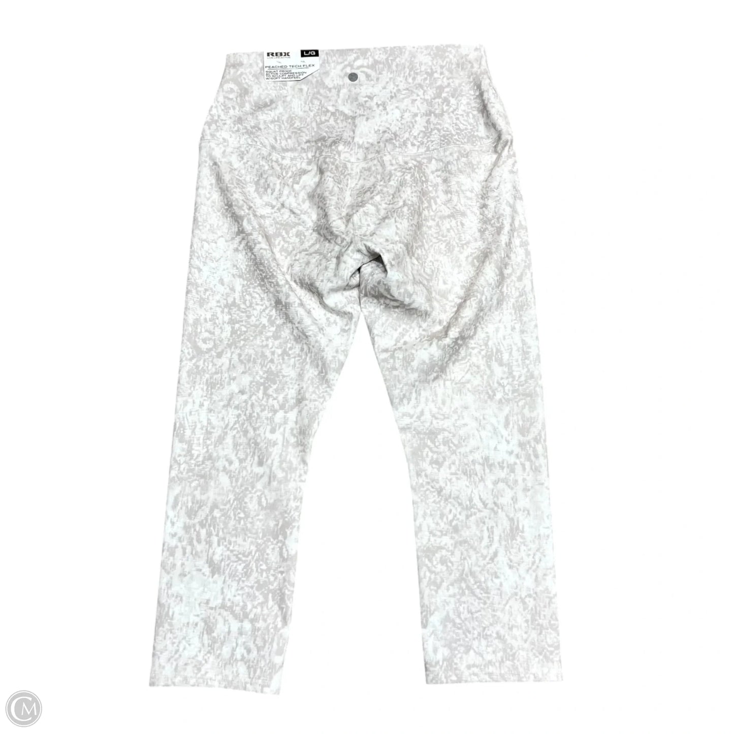 Athletic Capris By Rbx In Beige, Size: L