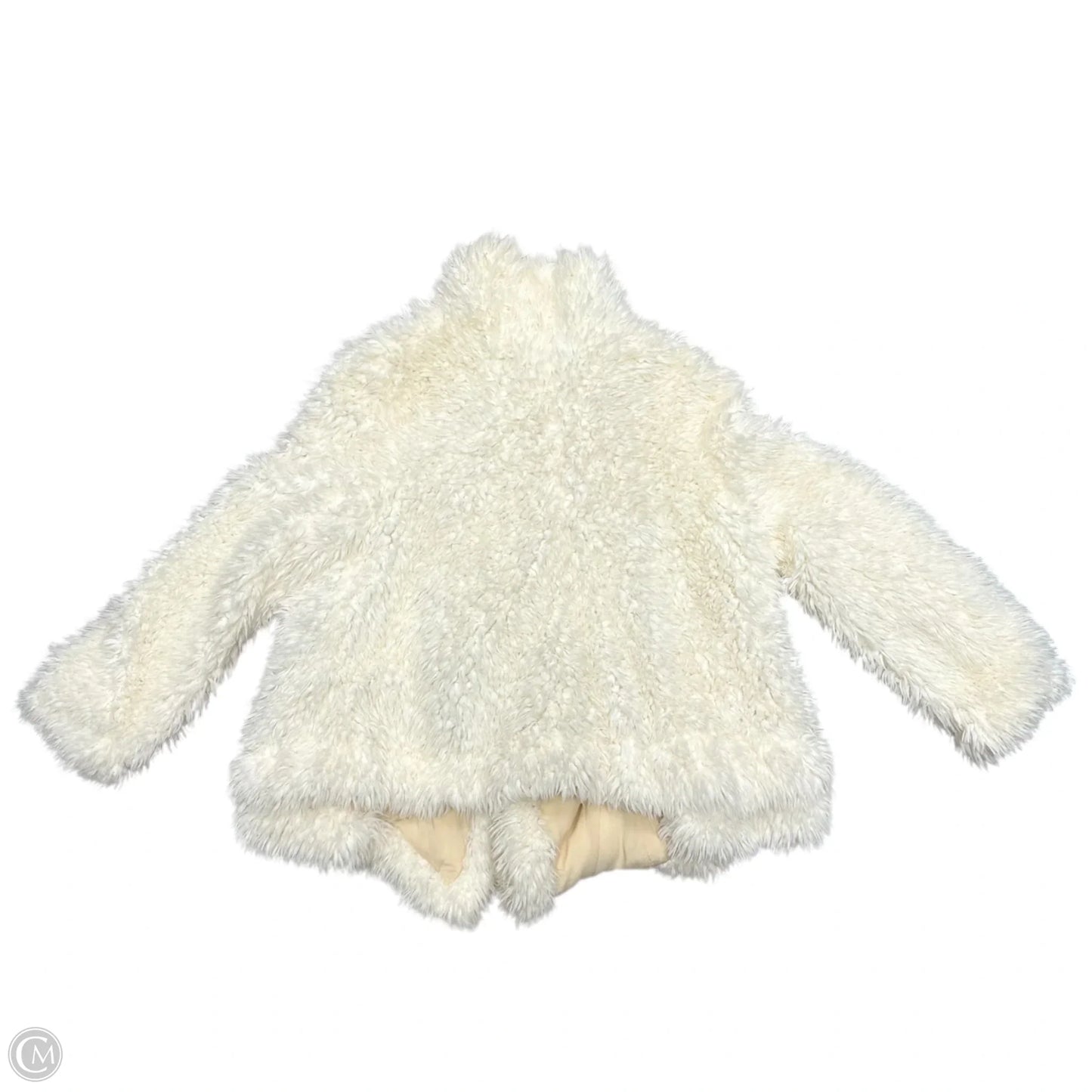 Coat Faux Fur & Sherpa By Free People In Cream, Size: L