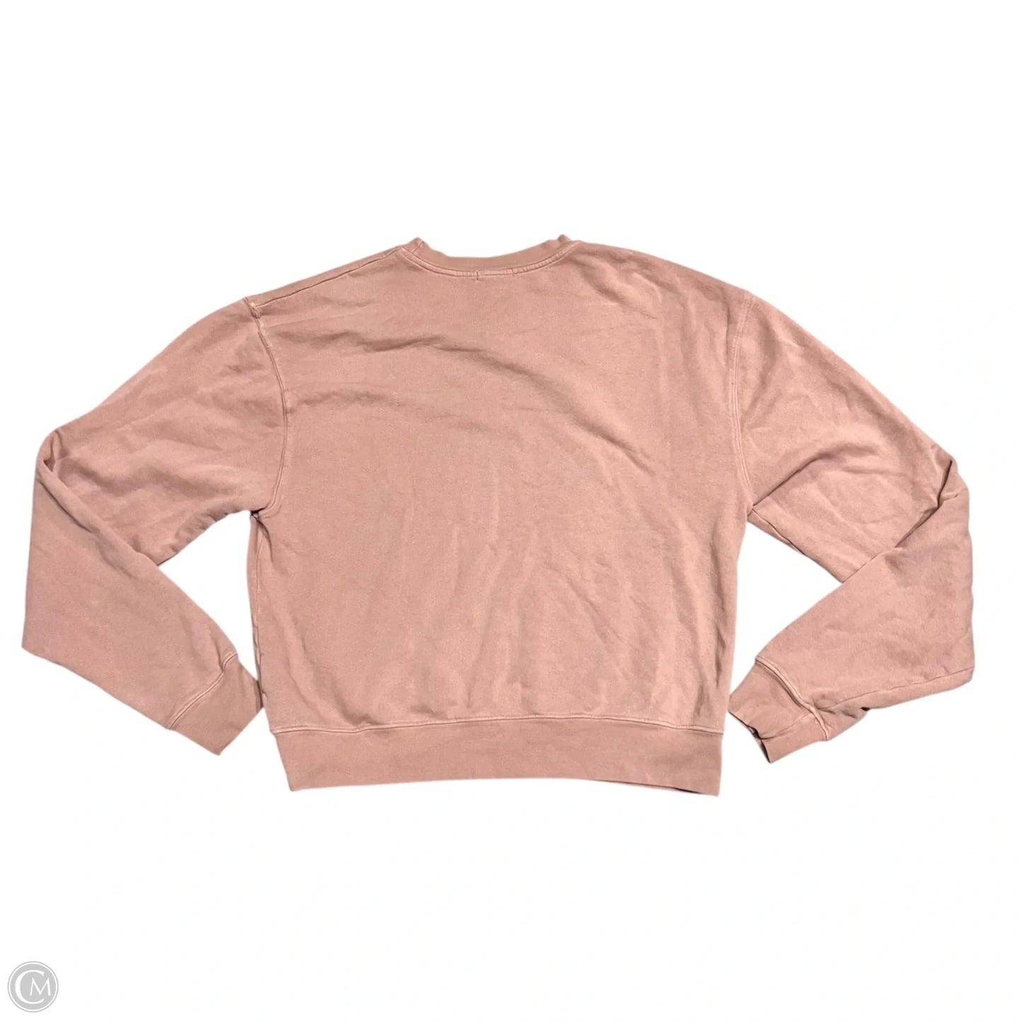 Sweatshirt Crewneck By Good American In Mauve, Size: Xs