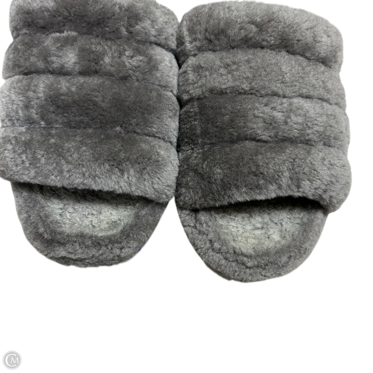 Sandals Designer By Ugg In Grey, Size: 9