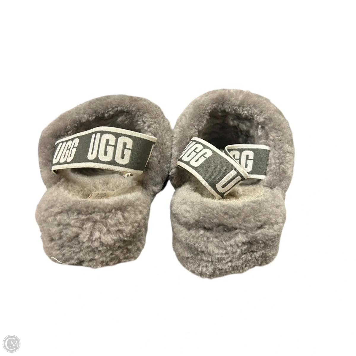 Sandals Designer By Ugg In Grey, Size: 9