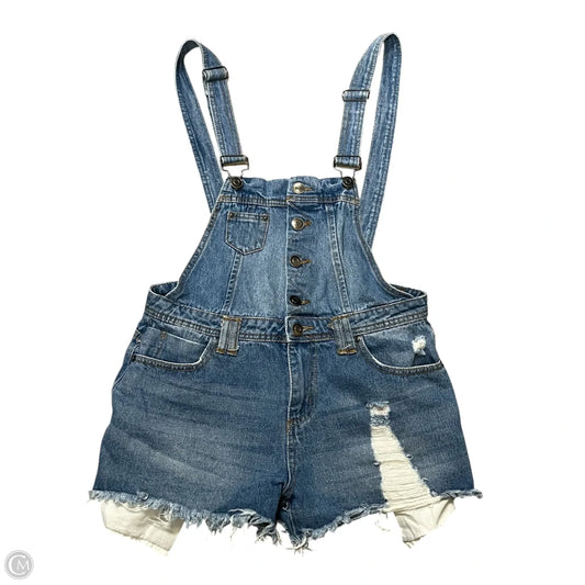 Overalls By Hourglass In Blue Denim, Size: S