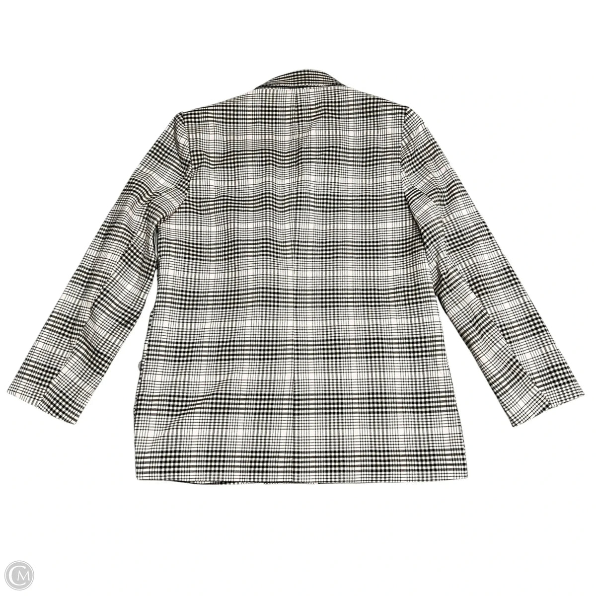 Blazer By Tresor Cache In Plaid Pattern, Size: M