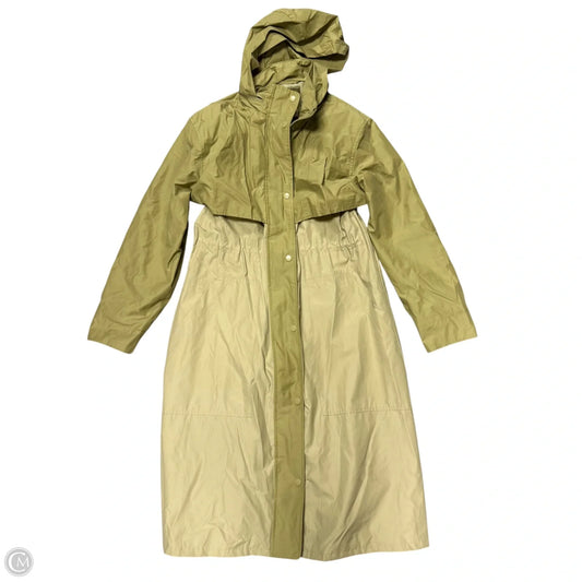 Coat Raincoat By A New Day In Green, Size: S