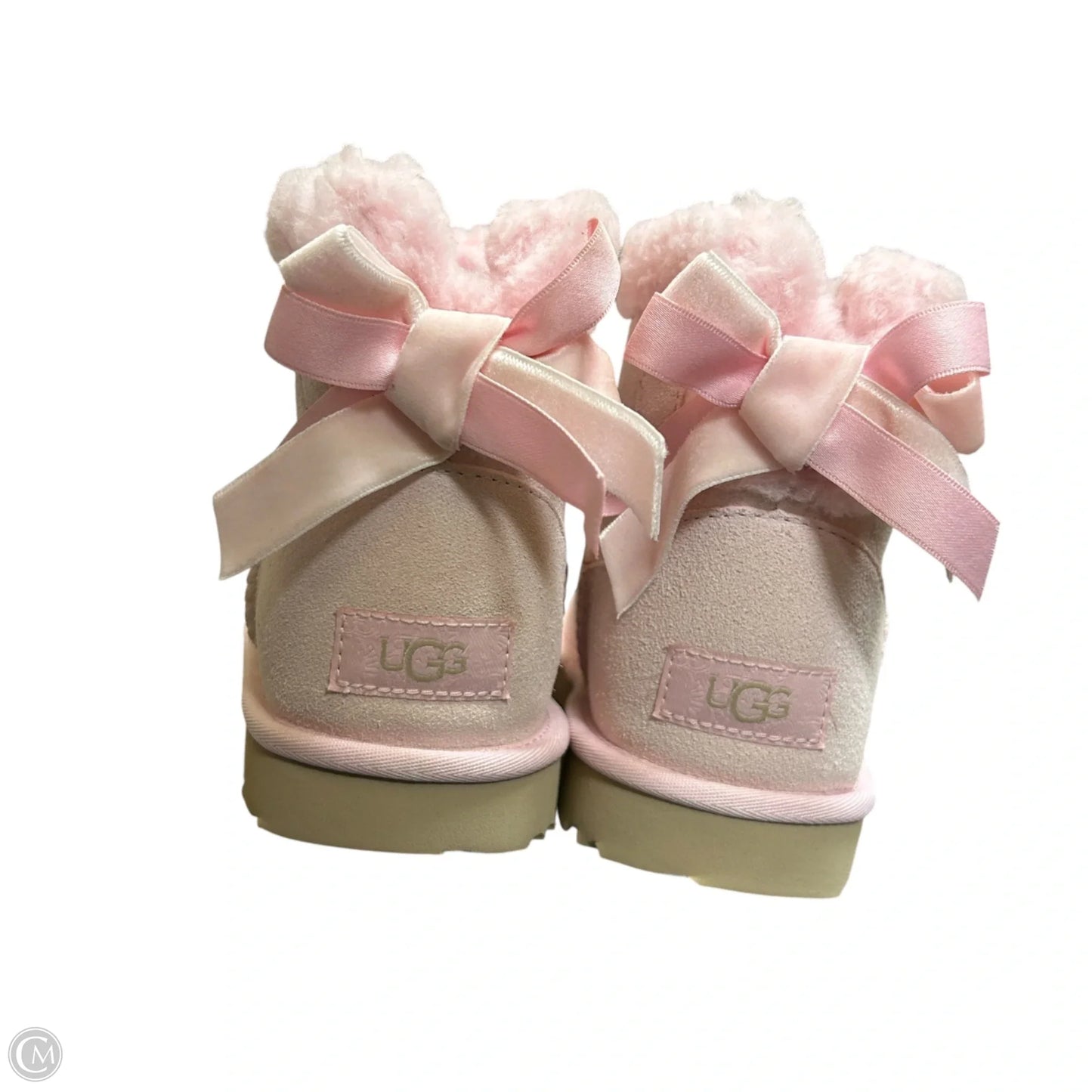 Boots Designer By Ugg In Pink, Size: 6