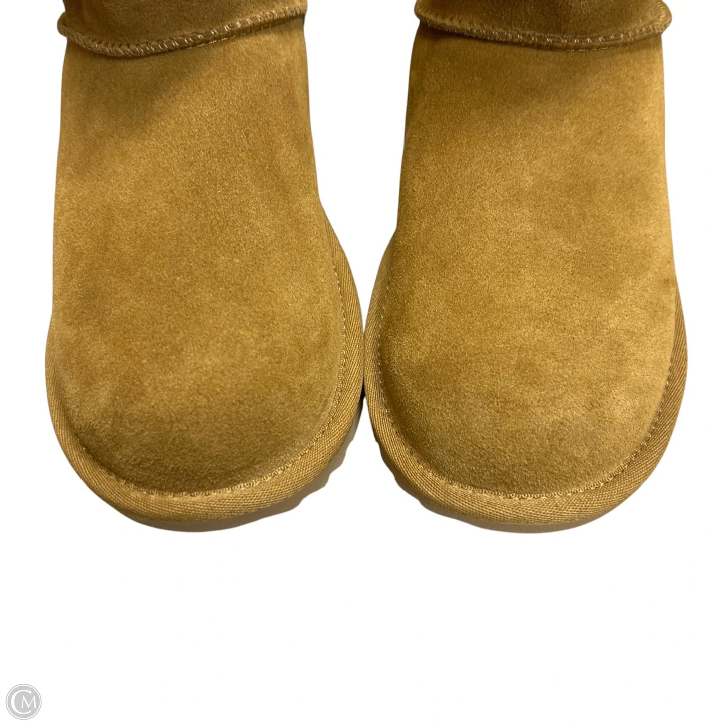 Boots Designer By Ugg In Brown, Size: 6