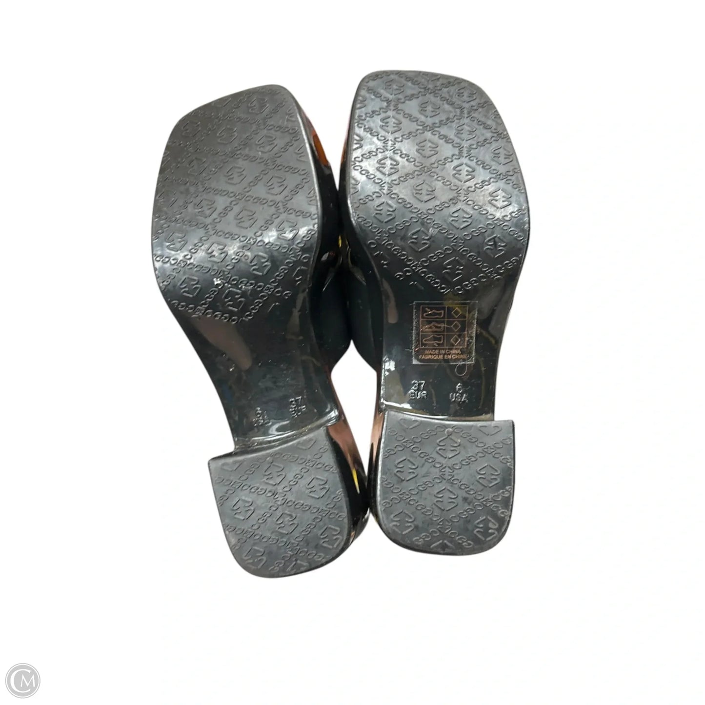Sandals Heels Block By Jeffery Campbell In Black, Size: 6