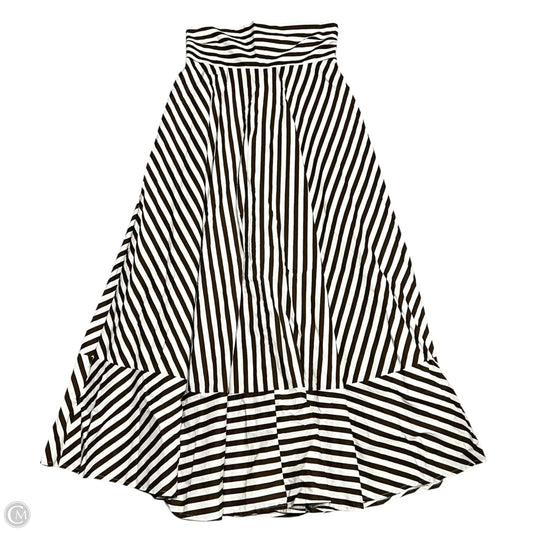 Dress Casual Maxi By Petal & Pup In Brown & Cream, Size: M