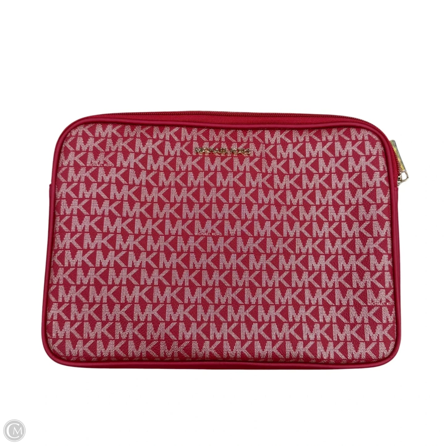 Makeup Bag Designer By Michael Kors, Size: Medium