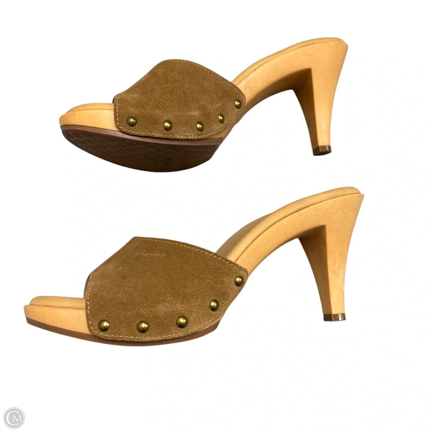 Shoes Heels Block By Candies In Tan, Size: 9