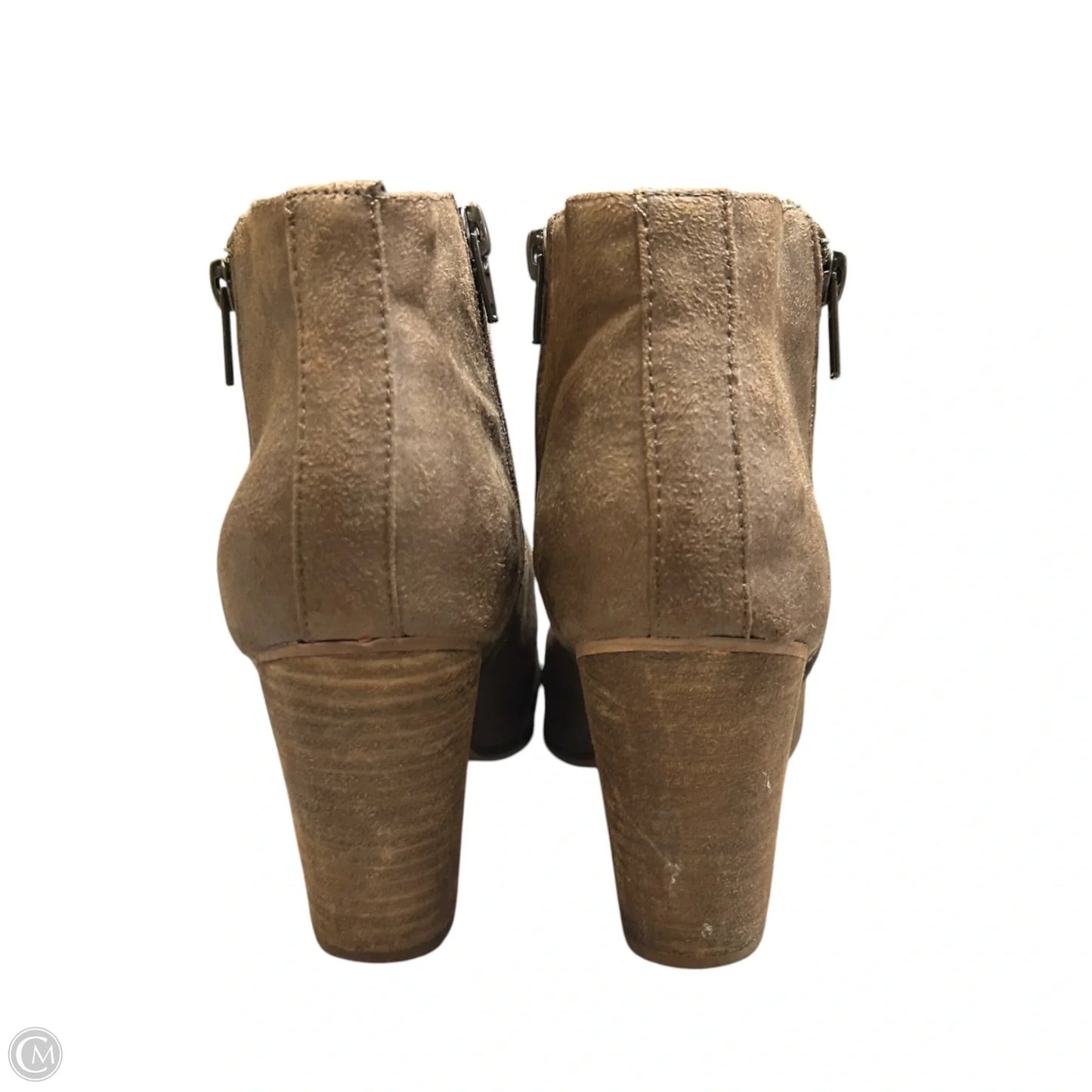 Boots Ankle Heels By Carlos By Carlos Santana In Brown, Size: 9