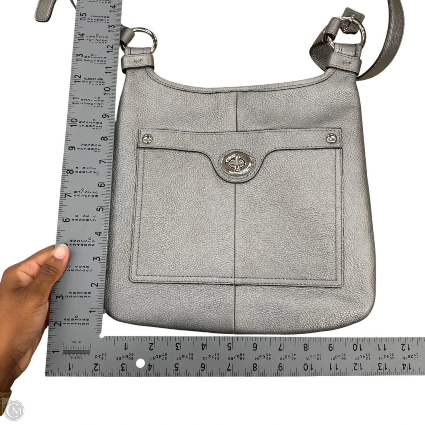 Crossbody Designer By Coach, Size: Medium