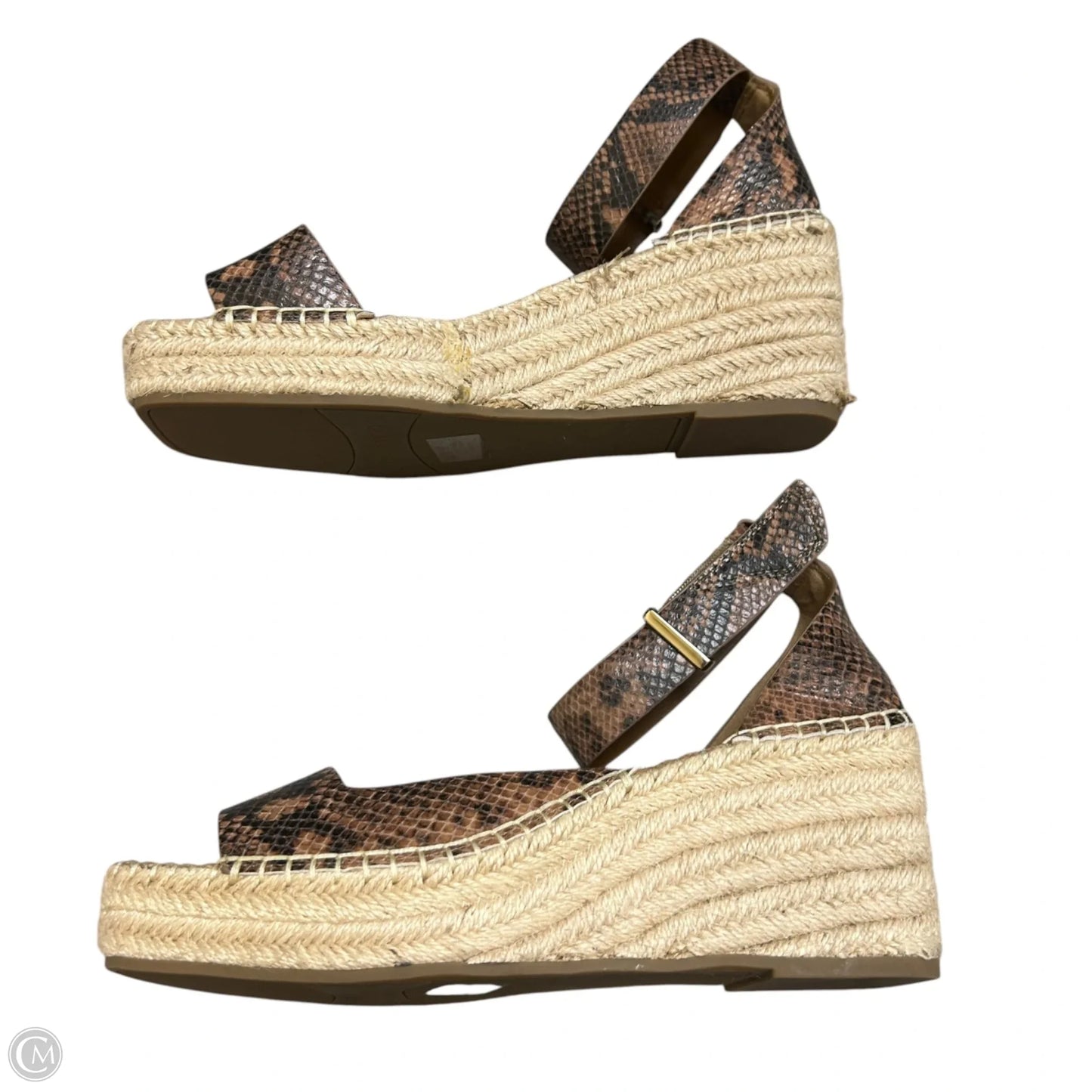 Shoes Heels Block By Franco Sarto In Snakeskin Print, Size: 10