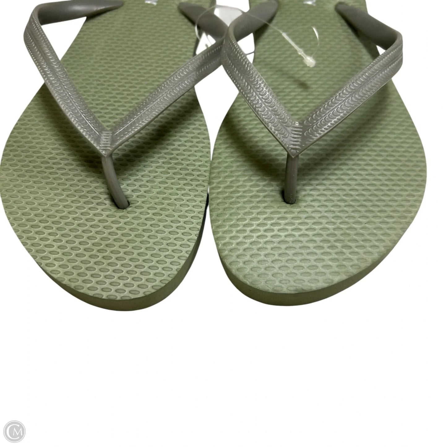 Sandals Flip Flops By Old Navy In Green, Size: 5