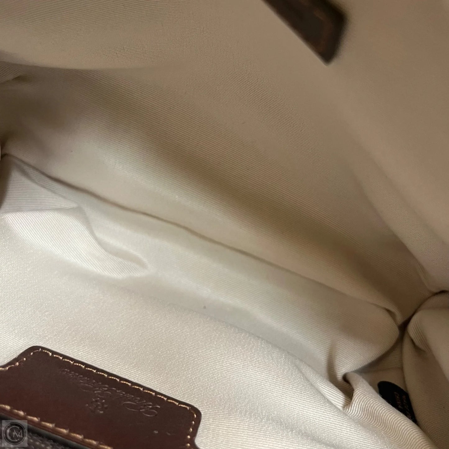 Handbag Leather By Brooks Brothers, Size: Small