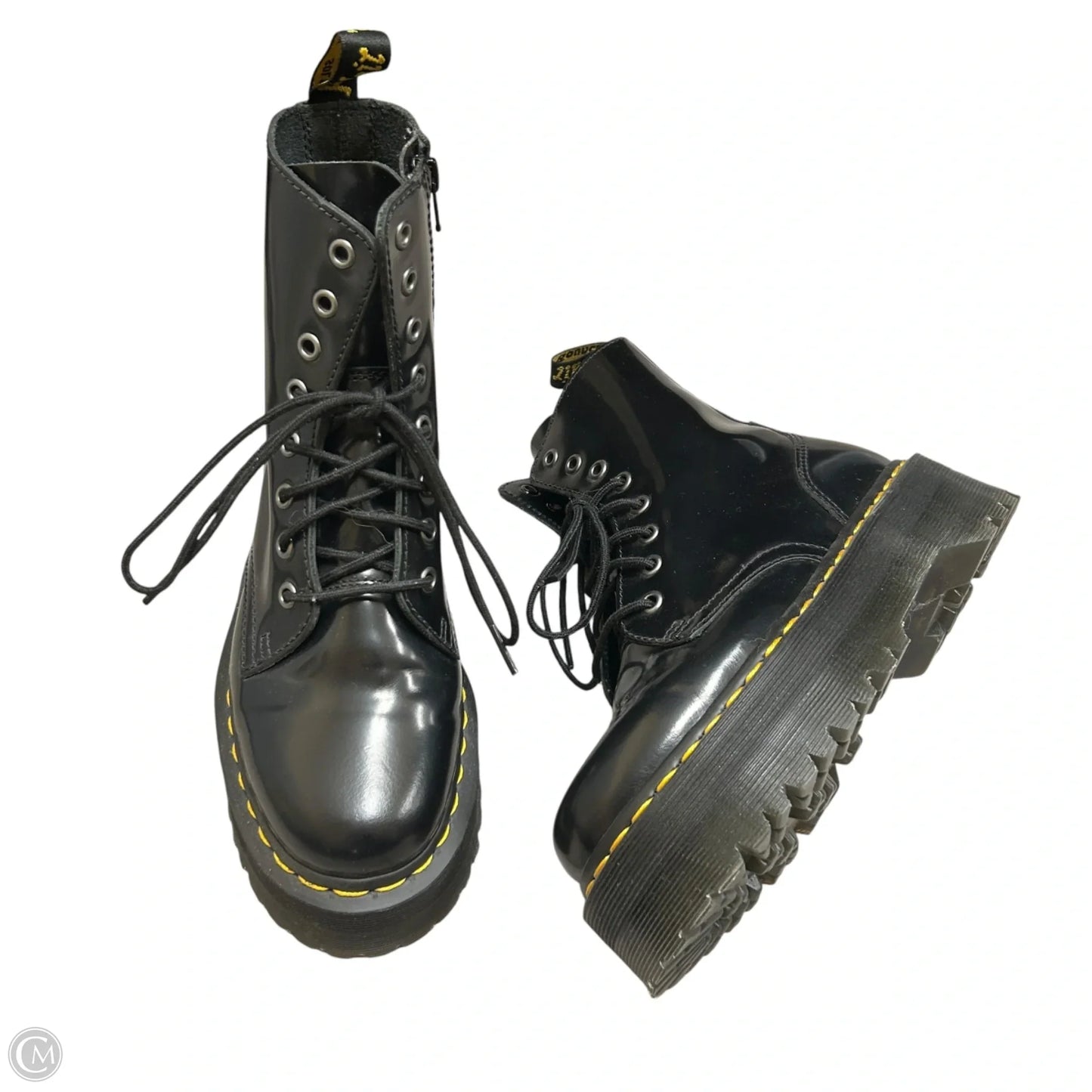 Boots Combat By Dr Martens In Black, Size: 5