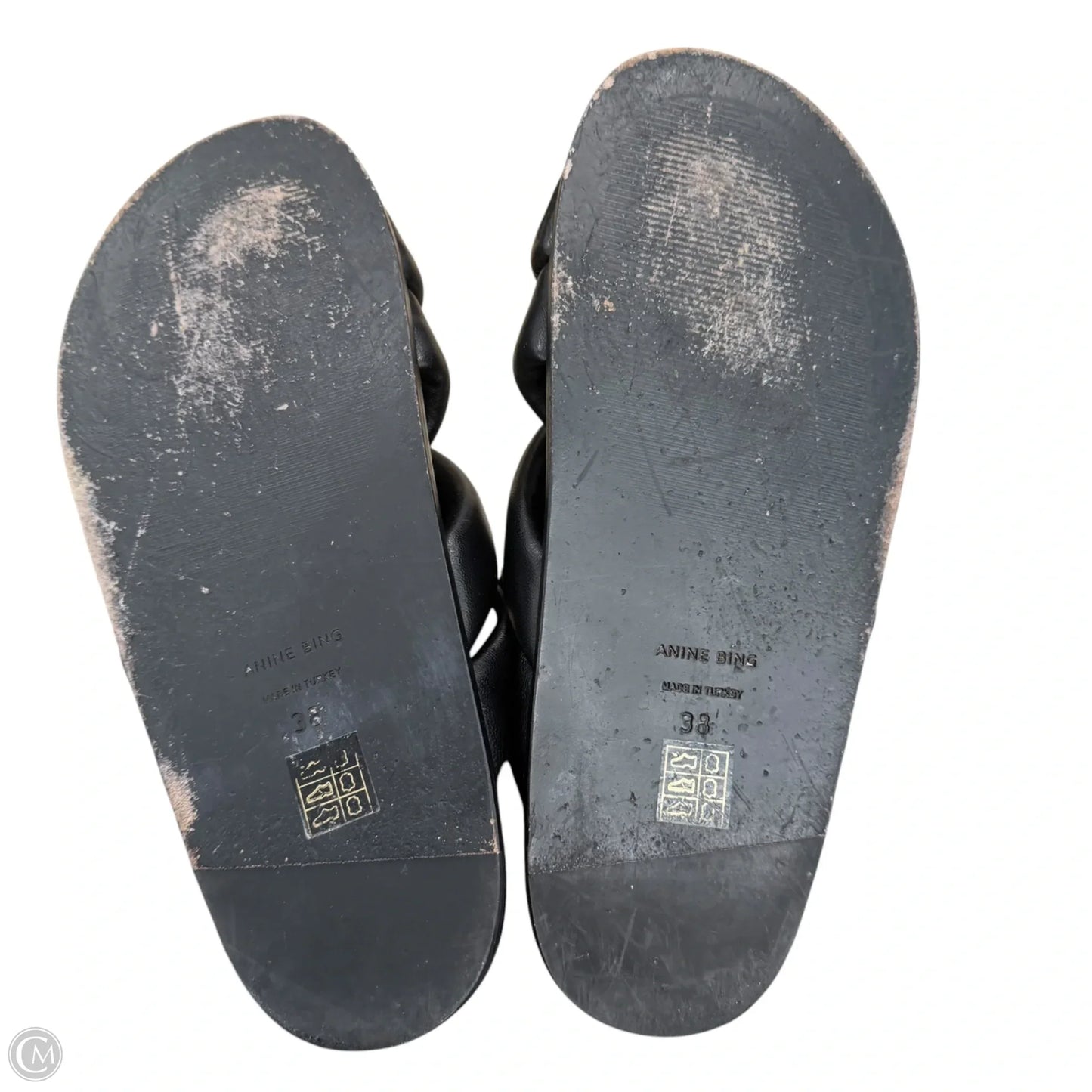 Sandals Flats By Anine Bing In Black, Size: 7.5