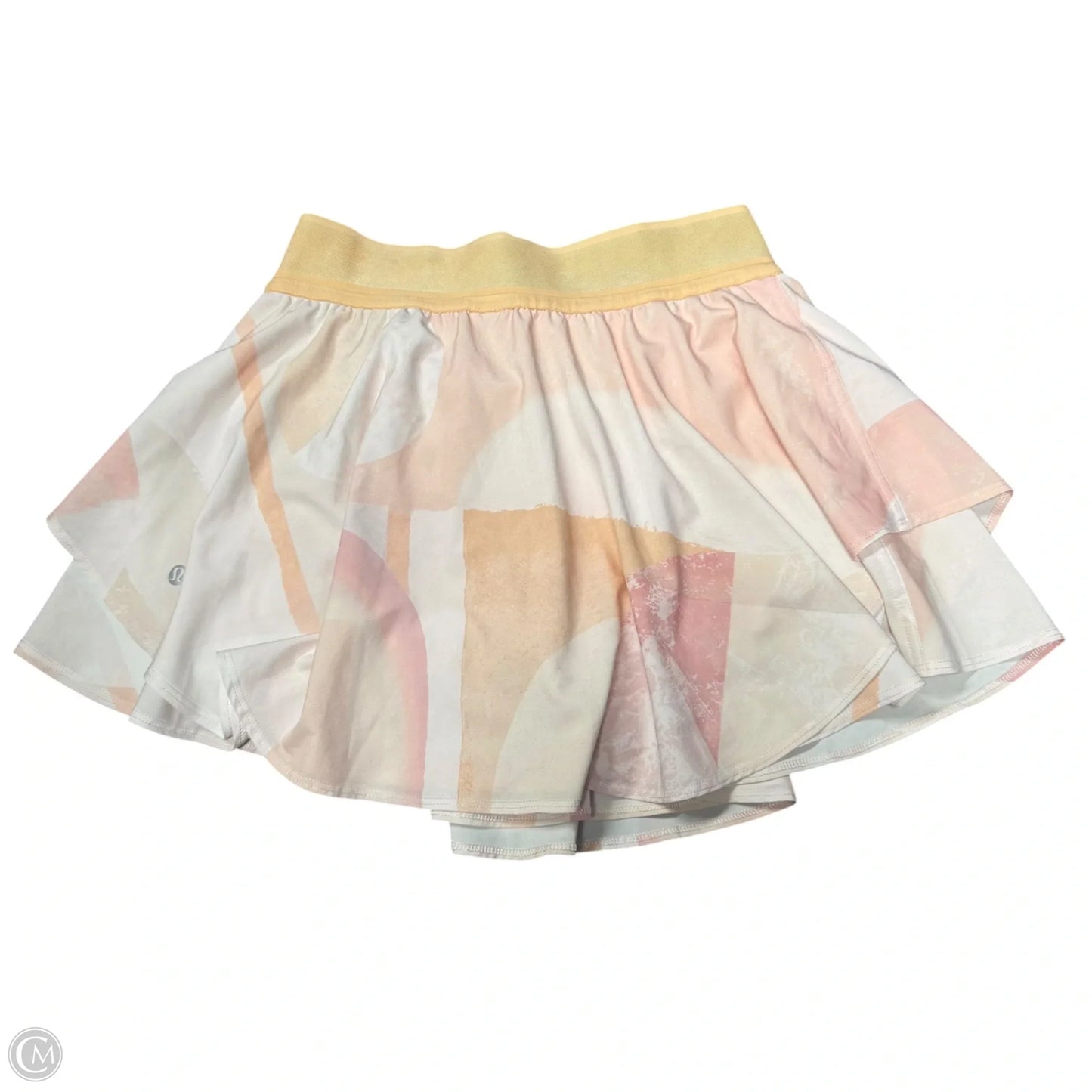 Athletic Skirt By Lululemon In Peach, Size: 6