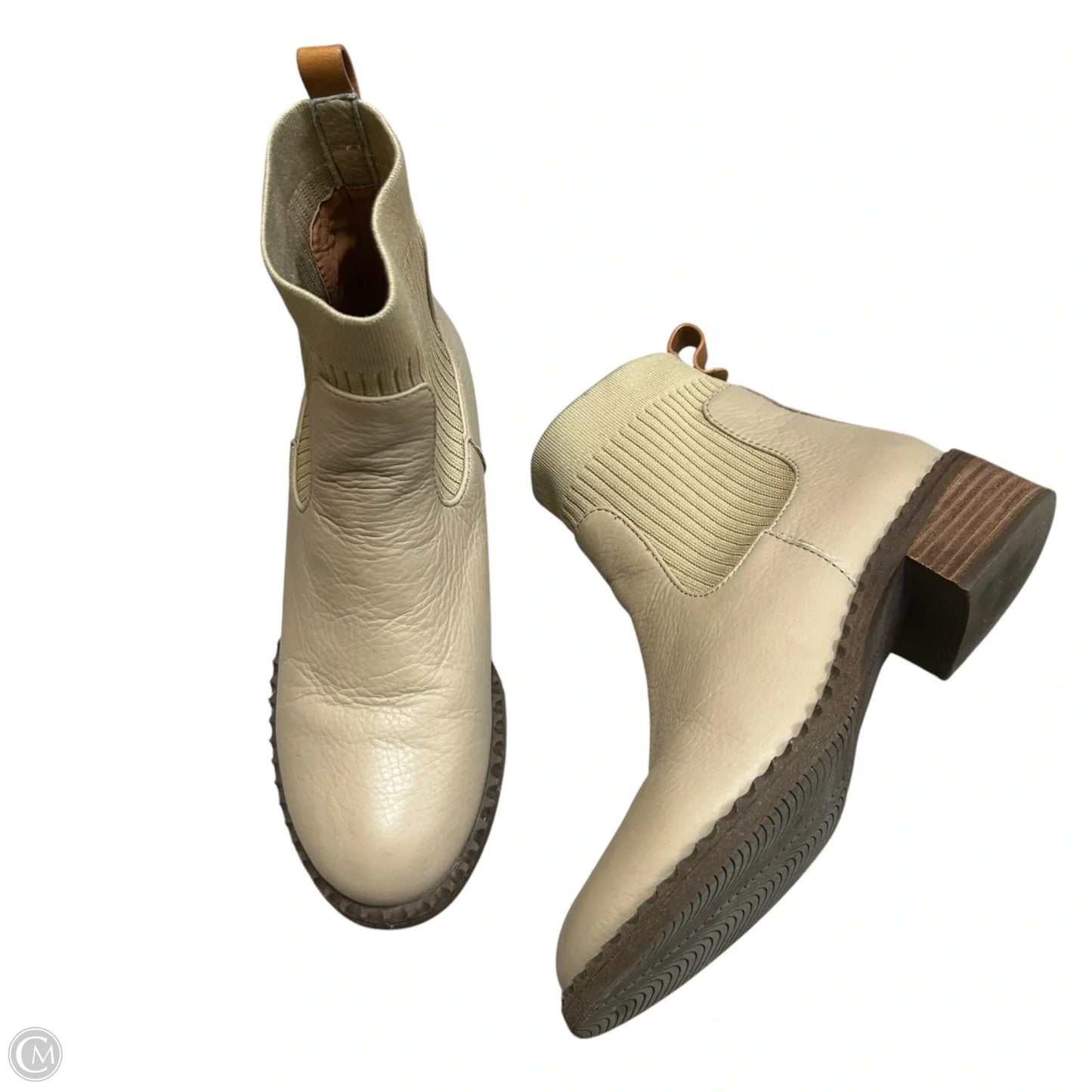 Boots Ankle Heels By Gentle Souls In Brown, Size: 7