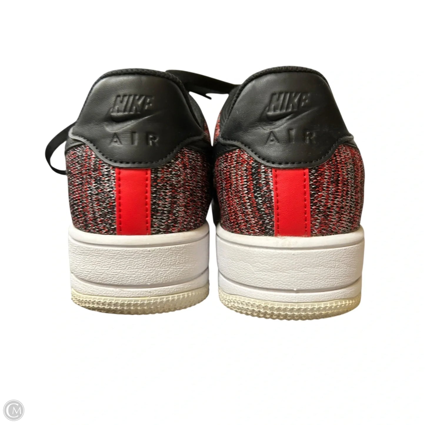 Shoes Sneakers By Nike In Black & Red, Size: 9