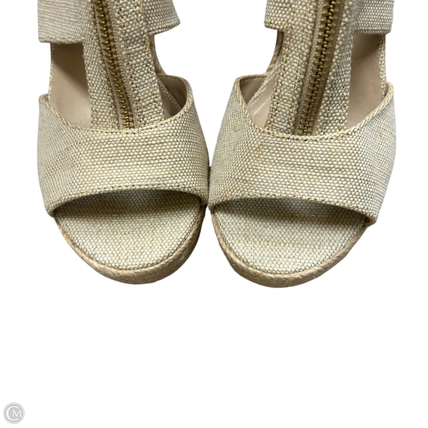 Shoes Heels Wedge By A New Day In Beige, Size: 7