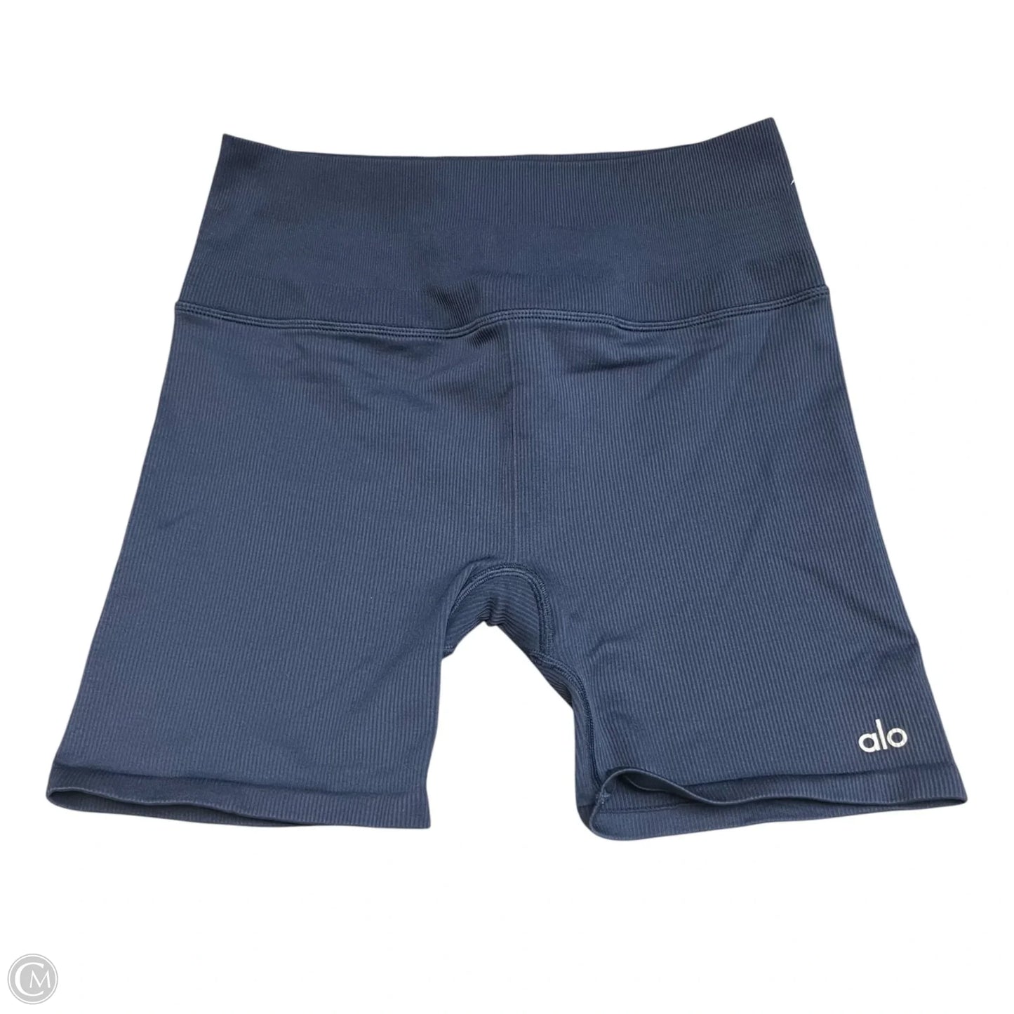 Athletic Shorts By Alo In Blue, Size: 8