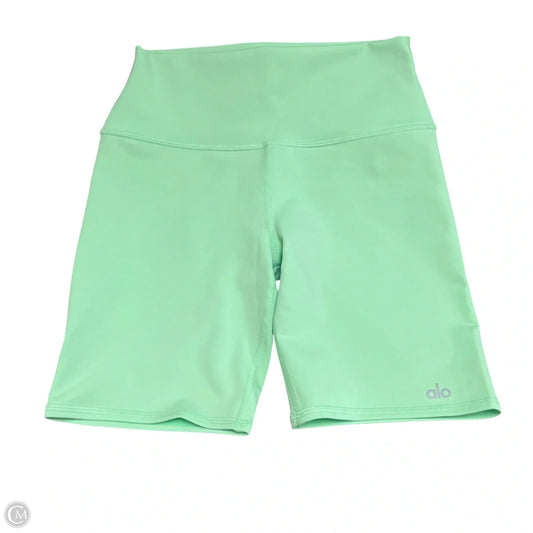 Athletic Shorts By Alo In Green, Size: 8