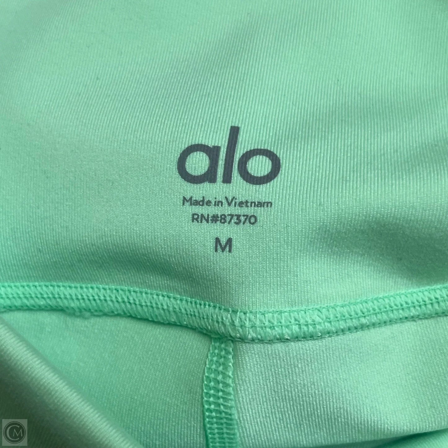Athletic Shorts By Alo In Green, Size: 8