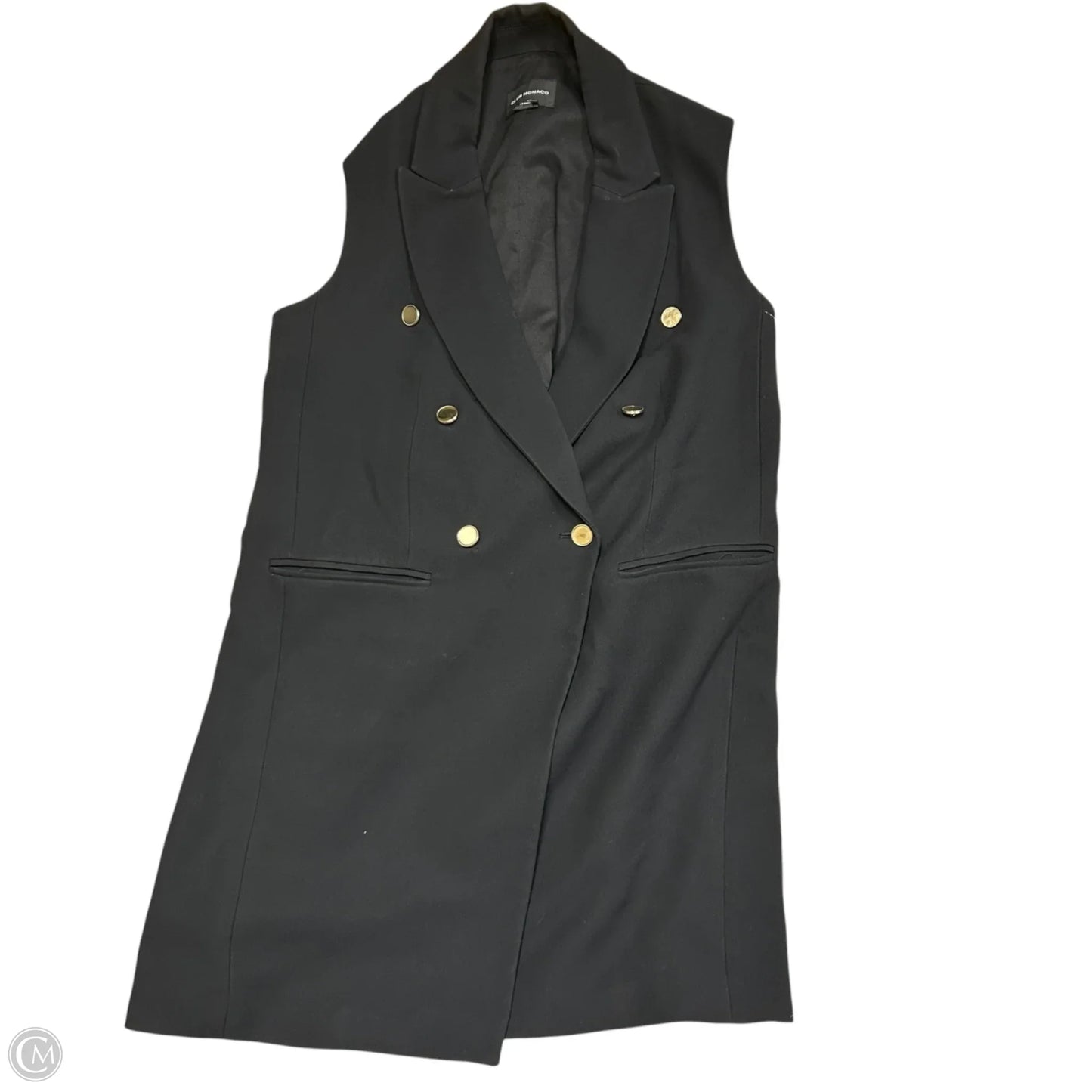 Vest Other By Club Monaco In Black, Size: L