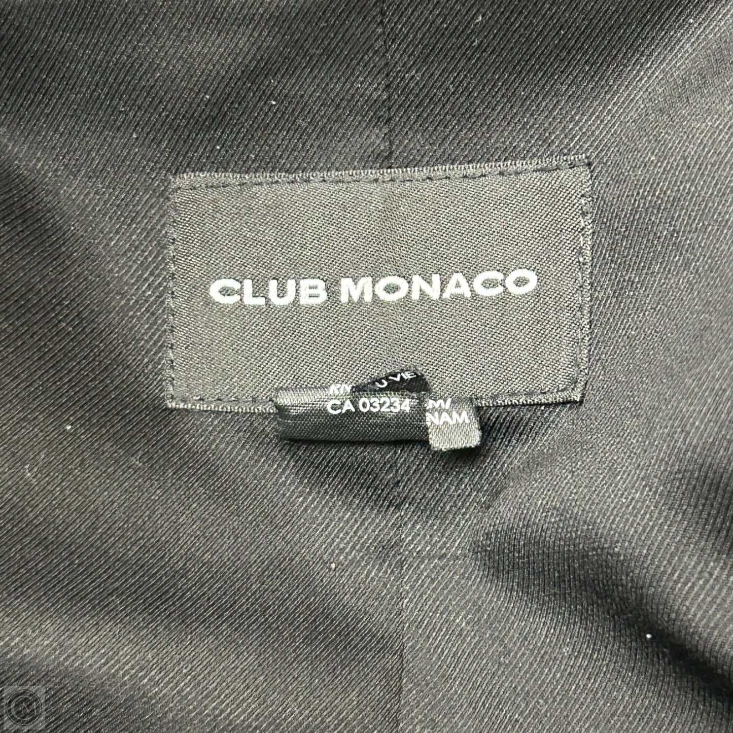 Vest Other By Club Monaco In Black, Size: L