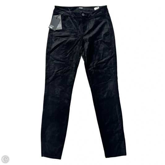 Jeans Straight By Paige In Black, Size: 6