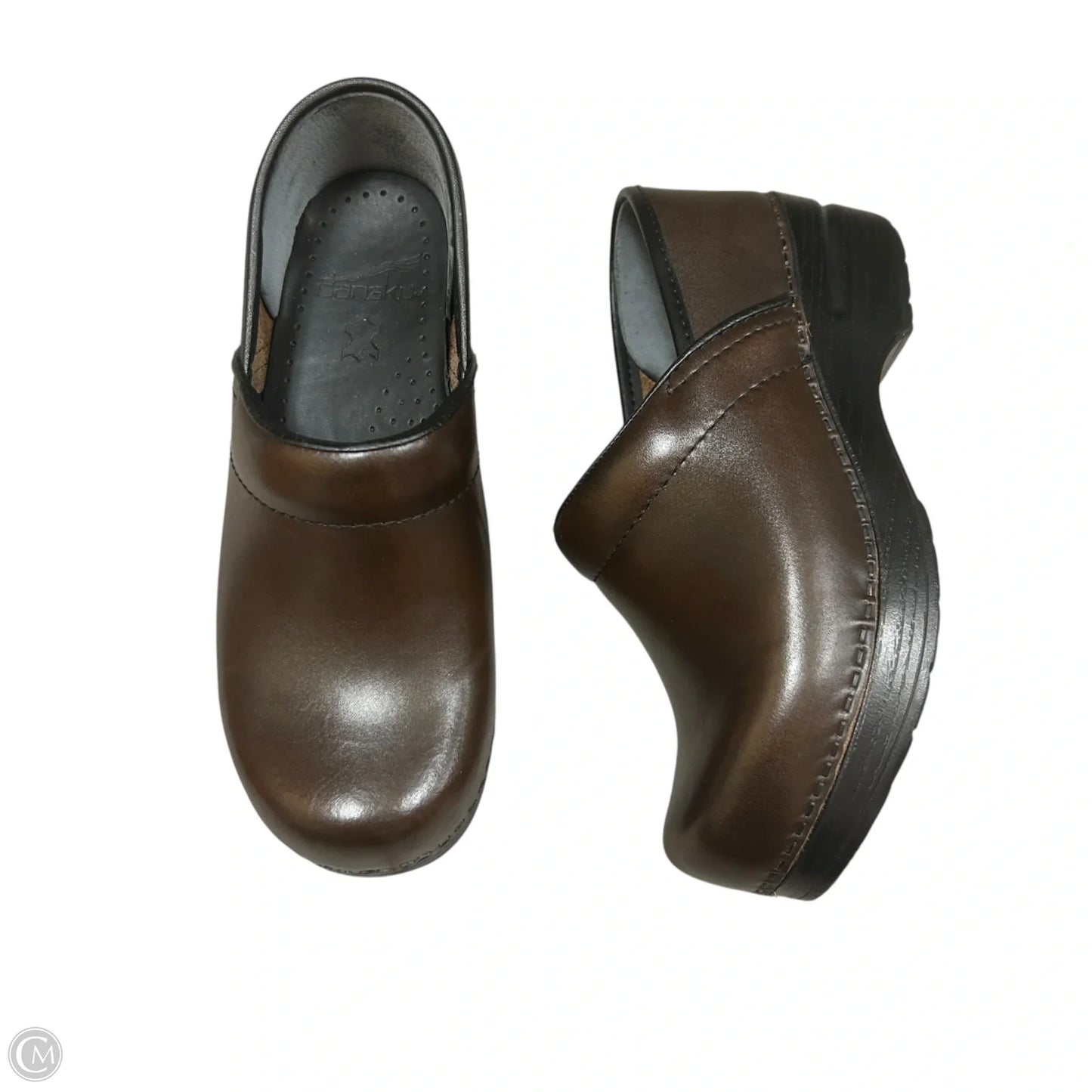 Shoes Heels Block By Dansko In Brown, Size: 5.5